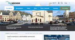 Desktop Screenshot of mestonachod.cz